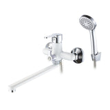 Accoona Bathroom Bathtub Faucet Shower Faucet Set Mixer Wall Mounted Waterfall Bathtub Faucet with Handheld Shower Head A7167