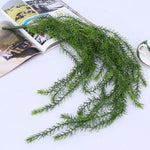 New Artificial grass vine wall hanging plant rattan for home garden decor party wedding Decoration greenery fake grass plant