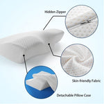 Orthopedic Memory Foam Pillow 60x35cm Slow Rebound Soft Memory Slepping Pillows Butterfly Shaped Relax The Cervical For Adult