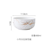 Best Gold Marble Glazes Ceramic Party Tableware Set Porcelain Breakfast Plates Dishes Noodle Bowl Coffee Mug Cup For Decoration