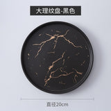 Best Gold Marble Glazes Ceramic Party Tableware Set Porcelain Breakfast Plates Dishes Noodle Bowl Coffee Mug Cup For Decoration