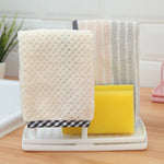 Kitchen Desktop Rag Rack Multi-Function Dish Cloth Drain Free Punching Sponge Soap Shelf Storage Holders Racks dish drainer