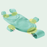 Baby Shower Bath Tub Pad Non-Slip Bathtub Seat Support Mat Newborn Safety Security Bath Support Cushion Foldable Soft Pillow