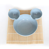 3pcs Wheat Straw Baby Cartoon Tableware Set Children's Dishes Kids Dinner Platos Baby Feeding Plate Training Bowl Spoon Fork