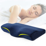 Memory Foam Bedding Pillow Shaped Ergonomic Cervical Pillow Sleeping Comfortable Neck Protection Butterfly Memory Foam Pillow