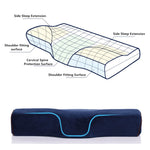 Memory Foam Bedding Pillow Shaped Ergonomic Cervical Pillow Sleeping Comfortable Neck Protection Butterfly Memory Foam Pillow