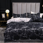 Marble Bedding Set For Bedroom Soft Bedspreads For Double Bed Home Comefortable Duvet Cover Quality Quilt Cover And Pillowcase