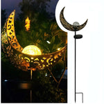 Solar LED Flame Light, Retro Iron Solar Garden Light Flame Effect Lamp Waterproof Outdoor Lights for Walkway Lawn Path Garden