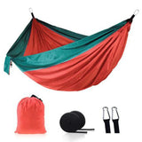 Ultralight Outdoor Camping nylon Hammock Sleep Swing Tree Bed Garden Backyard Furniture Hanging Double Hammock Chair Hangmat