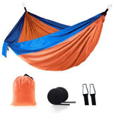 Ultralight Outdoor Camping nylon Hammock Sleep Swing Tree Bed Garden Backyard Furniture Hanging Double Hammock Chair Hangmat