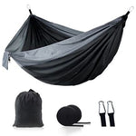 Ultralight Outdoor Camping nylon Hammock Sleep Swing Tree Bed Garden Backyard Furniture Hanging Double Hammock Chair Hangmat