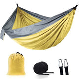 Ultralight Outdoor Camping nylon Hammock Sleep Swing Tree Bed Garden Backyard Furniture Hanging Double Hammock Chair Hangmat