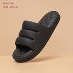 Youdiao Mute EVA Sofa Slides Women Thick Sole Soft Indoor Slippers Women Anti-slip Sandals Men Summer Platform Women Shoes Bath