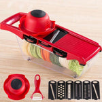 Food Chopper Vegetable-Fruit-Cheese-Onion Chopper Slicer Dicer Tomato Cutter Grater 12 in 1 Veggie Chopper Spiralizer Salad Pota