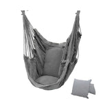 130 x 100cm Canvas Bedroom Hanging Hammock Chair Adults Kids Indoor Portable Relaxation Thickened Outdoor Swing Travel Camping