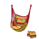 130 x 100cm Canvas Bedroom Hanging Hammock Chair Adults Kids Indoor Portable Relaxation Thickened Outdoor Swing Travel Camping