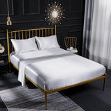 LISM 4pcs Bedding Set Bed Linen Sets Satin Mattress Cover Set Sabanas King Size Bedsheet Smooth Soft Cool Bed Sheets pillowcase