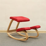 Original Ergonomic Kneeling Chair Stool Home Office Furniture Ergonomic Rocking Wooden Kneeling Computer Posture Chair