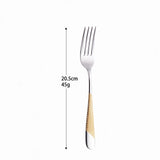 Kitchen Tableware Cutlery Set Silver Cutlery Set Stainless Steel Luxury Dinnerware Fork Spoon Knife Western Dinner Set Gold