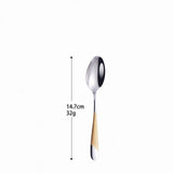 Kitchen Tableware Cutlery Set Silver Cutlery Set Stainless Steel Luxury Dinnerware Fork Spoon Knife Western Dinner Set Gold