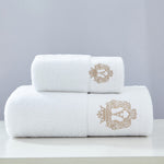 2021 High-Grade 100% Cotton Towel Set Bathtowel+Face towel Set Soft Bath Face Towel Handtowel Bathroom Towel Sets