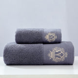 2021 High-Grade 100% Cotton Towel Set Bathtowel+Face towel Set Soft Bath Face Towel Handtowel Bathroom Towel Sets