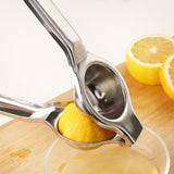 Lemon Lemon Squeezer Stainless Steel, Manual Lime Citrus Press Squeezer,Metal Hand Kitchen Juicer  Durable Duty Stainless Steel