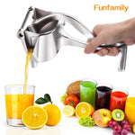 Manual Juice Squeezer Aluminum Alloy Hand Pressure Juicer Pomegranate Orange Lemon Sugar Cane Juice Kitchen Fruit Tool