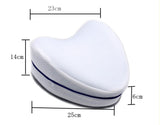 Memory Foam Pillow Pregnancy Body Orthopedic Knee Leg Wedge Foot Cushion for Side Relief Lying Support Cushion Legs Hip Pain