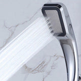 300 Holes Bathroom Pressurized Rainfall Shower Head Bath Water Saving High Pressure Shower Head Spraye Faucet Handheld Nozzle