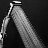 300 Holes Bathroom Pressurized Rainfall Shower Head Bath Water Saving High Pressure Shower Head Spraye Faucet Handheld Nozzle