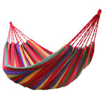 Portable Hanging Hammock Indoor Home Bedroom Hammock Lazy Chair Travel Outdoor Camping Swing Chair Thick Canvas Bed Hammocks