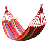 Portable Hanging Hammock Indoor Home Bedroom Hammock Lazy Chair Travel Outdoor Camping Swing Chair Thick Canvas Bed Hammocks