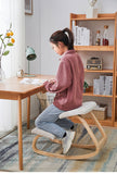 Original Ergonomic Kneeling Chair Stool Home Office Furniture Ergonomic Rocking Wooden Kneeling Computer Posture Chair