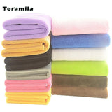 Teramila Solid Colors Soft Velvet Flannel Fabrics Cloth 40X50CM for Sewing DIY Pillow Blanket Winter Clothes Bedsheet Toys Doll