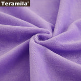 Teramila Solid Colors Soft Velvet Flannel Fabrics Cloth 40X50CM for Sewing DIY Pillow Blanket Winter Clothes Bedsheet Toys Doll