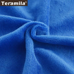 Teramila Solid Colors Soft Velvet Flannel Fabrics Cloth 40X50CM for Sewing DIY Pillow Blanket Winter Clothes Bedsheet Toys Doll