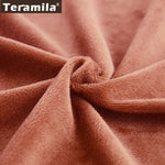 Teramila Solid Colors Soft Velvet Flannel Fabrics Cloth 40X50CM for Sewing DIY Pillow Blanket Winter Clothes Bedsheet Toys Doll