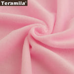 Teramila Solid Colors Soft Velvet Flannel Fabrics Cloth 40X50CM for Sewing DIY Pillow Blanket Winter Clothes Bedsheet Toys Doll