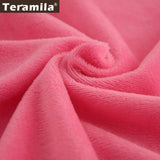 Teramila Solid Colors Soft Velvet Flannel Fabrics Cloth 40X50CM for Sewing DIY Pillow Blanket Winter Clothes Bedsheet Toys Doll