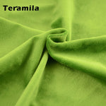 Teramila Solid Colors Soft Velvet Flannel Fabrics Cloth 40X50CM for Sewing DIY Pillow Blanket Winter Clothes Bedsheet Toys Doll