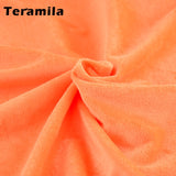 Teramila Solid Colors Soft Velvet Flannel Fabrics Cloth 40X50CM for Sewing DIY Pillow Blanket Winter Clothes Bedsheet Toys Doll