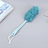 Long Handle Hanging Soft Mesh Back Body Bath Shower Scrubber Brush Sponge For Bathroom Shower Brush New Arrival