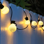 Outdoor Led String Lights Clear Ball Bulb Christmas Fairy Light Garland Led Party Decoration Holiday Wedding Decor Room Indoor