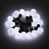 Outdoor Led String Lights Clear Ball Bulb Christmas Fairy Light Garland Led Party Decoration Holiday Wedding Decor Room Indoor