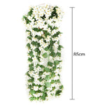 Artificial Violet-Hanging Flowers Vines Plants Colorful Wedding Party Home Garden Indoor Outdoor Decor Gift Plantas Artificiales