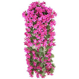 Artificial Violet-Hanging Flowers Vines Plants Colorful Wedding Party Home Garden Indoor Outdoor Decor Gift Plantas Artificiales