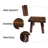 1Pc Household Stool Children Stool Kindergarten Stool Wooden Furniture (Coffee)