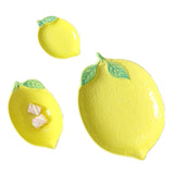 Creative Lemon Shaped Plate Ceramic Snack Dish Cute Childern Breakfast Bowl Personalized Dinner Plate Tableware