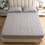 Bedspread on the bed Solid Color Cover Thick Bed Linen Cotton Waterproof Mattress Protection Cover 90*200/160*200 Mattress Cover